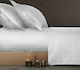 Nef-Nef Homeware Sheet King Size with Elastic 180x200+35cm. Elements White