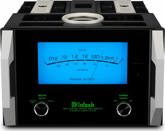 McIntosh MC1.25KW Τελικός Ενισχυτής Hi-Fi Mono 1200W/4Ω 1200W/8Ω Μαύρος