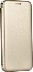 Elegance Synthetic Leather Book Gold (Huawei P20)