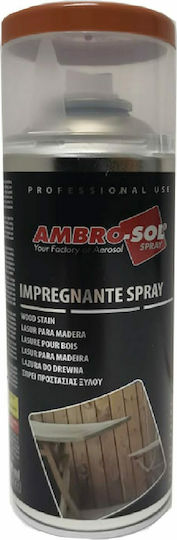 Ambro-Sol Spray Polish with Matt Effect Teak Wood 400ml