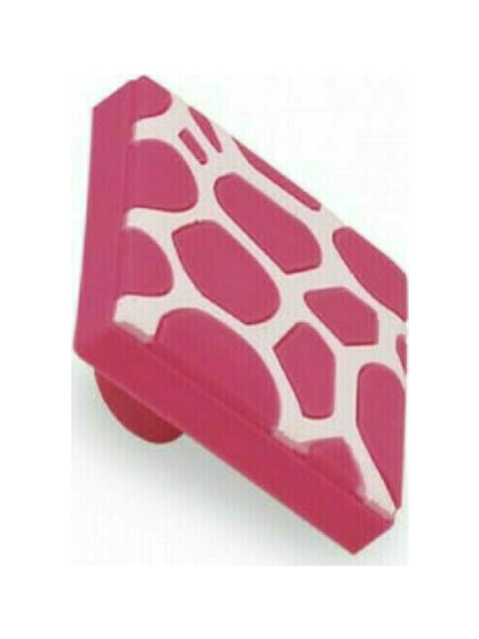 Conset C1041 Kids Knob Furniture made of Plastic in Pink Color 40mm C1041-40Χ08Χ08 1pcs