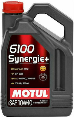 Motul Synergie+ 6100 Car Lubricant 10W-40 4lt