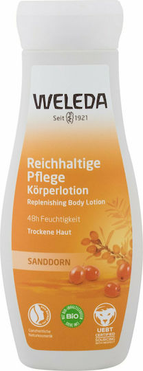 Weleda Sanddorn Ενυδατική Lotion Σώματος για Όλες τις Επιδερμίδες 200ml