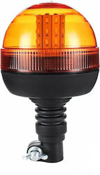 Flexzon Φάρος Αυτοκινήτου LED 12V 12.6cm με Πορτοκαλί Φωτισμό