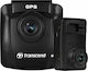Transcend DrivePro 620 Автомобилна DVR камера 1080P с дисплей 2.4" за Паркет със самозалепващо се фолио 2x 32GB микроSDHX