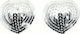 Naughty Toys Sparkling Heart Nipple Covers Silver