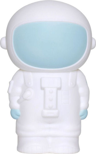 A Little Lovely Company Astronaut Kinder Spardose Plastik White 11.9x9x16.5cm
