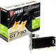 MSI GeForce GT 730 2GB GDDR3 LP v1 Κάρτα Γραφικών