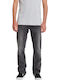 Vorta Men's Jeans Pants with Slim Straight Fit Gray