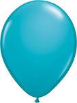 Set 100 Baloane Latex Albastru Tropical Teal Fashion 28buc