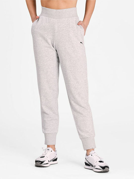 PUMA Essentials Ψηλόμεσο Παντελόνι Φόρμας με Λά...
