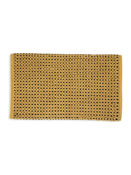 Nef-Nef Homeware Неслизащ Бански Килим Chrystabel 031825 Горчичен 60x90см