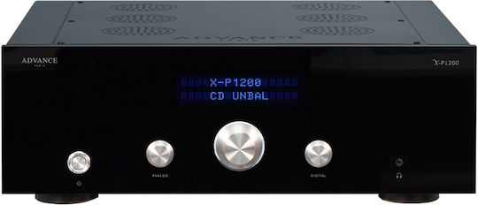 Paris X-P1200 Vorverstärker Hi-Fi Stereo Schwarz