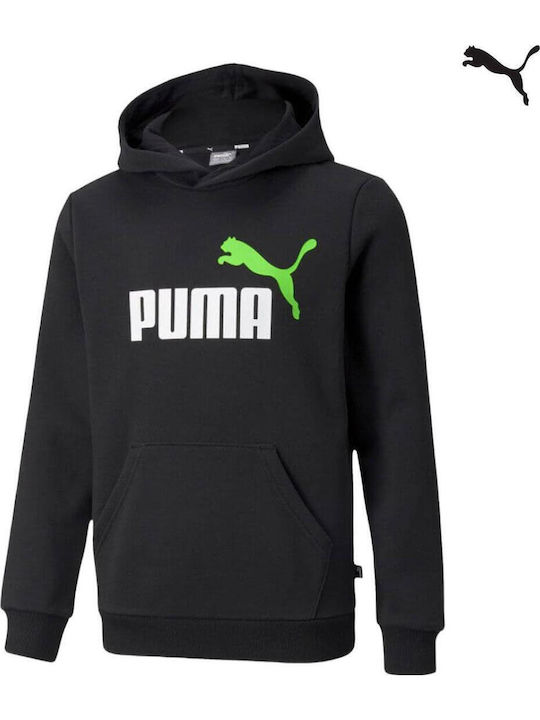 PUMA Kinder-Sweatshirt mit Kapuze und Taschen S...