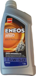 Eneos Max Performance Ulei de motocicletă pentru motoare în patru timpi 15W-50 1lt