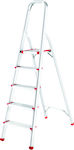 Magnem Ladder Aluminum with 3+1 Steps 130pcs