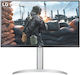 LG 27UP650-W IPS HDR Gaming Monitor 27" 4K 3840x2160 με Χρόνο Απόκρισης 5ms GTG