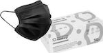 masks.gr Χειρουργική Μάσκα Προσώπου 3ply Τύπου IIR Protective Mask Non-Reusable Type IIR Surgical Black 50pcs