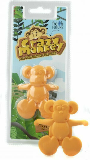 Einparts Αρωματικό Αεραγωγού Αυτοκινήτου Crazy Monkey Black