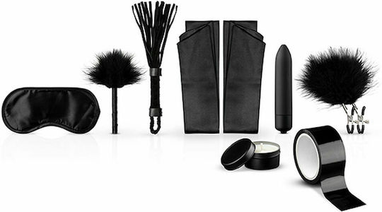 LoveBoxxx First Kinky (S)Experience Starter Set Комплект Черен