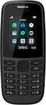 Nokia 105 (2019) Single SIM Mobile with Buttons (English Menu) Black