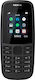 Nokia 105 (2019) Single SIM Κινητό με Κουμπιά (Αγγλικό Μενού) Black