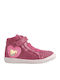 Kinder Sneakers Hoch Anatomisch mit Klettverschluss Rosa