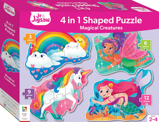 Παιδικό Puzzle Μυθικά Πλάσματα για 2+ Ετών 12pcs Hinkler