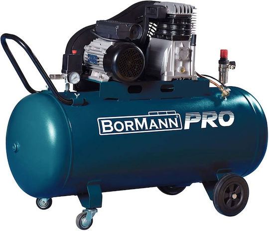 Bormann Pro BAT5090 Single-Phase Air Compressors 96dB with Power 3hp and Airtank 200lt 035725