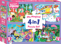 Kinderpuzzle Magical 4 in 1 für 4+ Jahre+ Jahre 120pcs Hinkler Kinderpuzzle Magical 4 in 1 für 4+ Jahre+ Jahre 120pcs Hinkler