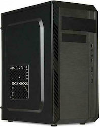 iBox Vesta S30 Turnul Midi Cutie de calculator Negru