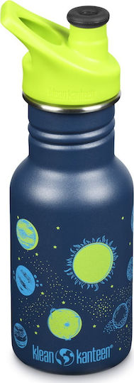 Klean Kanteen Kid Classic Sport Παιδικό Παγούρι Ανοξείδωτο Μπλε 355ml