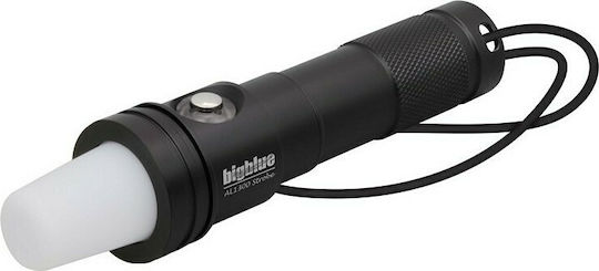Bigblue Strobo Φακός Κατάδυσης με Φωτεινότητα 1300lm για Βάθος έως 150m