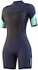 Mystic Brand Shortarm Monoshort Costume De Neopren Cu Fermoar Albastru Închis 2mm