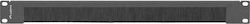 Lanberg Brush Panel for Rack 19" Black