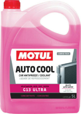 Motul Autocool Ready for Use Engine Coolant for Car G13 -37°C Pink 5lt