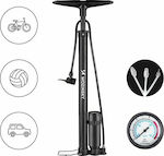 Wozinsky Universal 5 in 1 WUP-01 Pompa de aer pentru biciclete Pneumatic Mână cu manometru