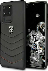 Ferrari Heritage Back Cover Δερμάτινο Μαύρο (Ga...