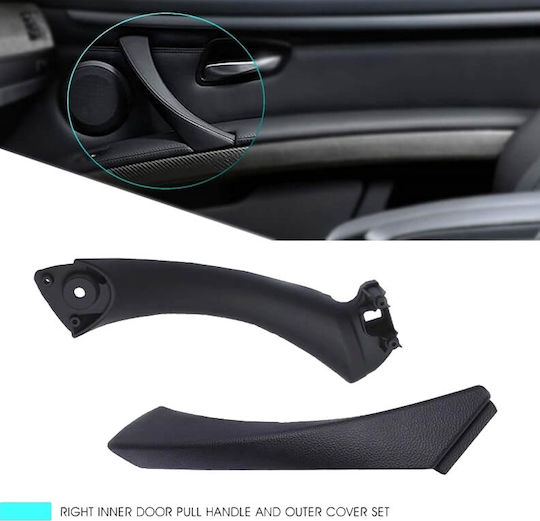 Auto Gs Χειρολαβή Πόρτας Εσωτερική Εμπρός & Πίσω Δεξιά Bmw 3 E90 05-11 2τμχ 0025386