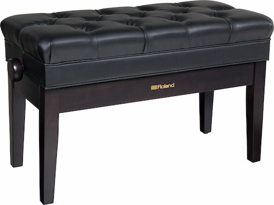 Roland Stool Piano Satin Rosewood L75xW33.5xH49-59cm