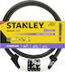 Stanley Bicycle Cable Lock with Combination Black