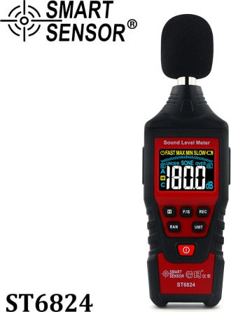 Smart Sensors ST6824 Decibel Meter 30-130dB