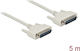 DeLock Καλώδιο RS232 25-pin male σε RS232 25-pin male 5m