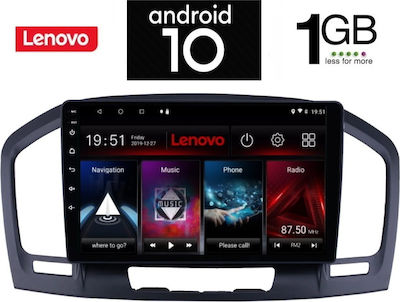 Lenovo Sistem Audio Auto pentru Opel Insemnări 2008-2013 (Bluetooth/USB/AUX/WiFi/GPS) cu Ecran Tactil 9" IQ-AN X5874_GPS