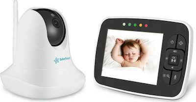 Bebe Stars Baby Monitor with Camera & Screen 3.5" with Lullabies