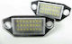 Einparts LED License Plate Lights for Ford Mondeo 00-07 2 Pieces