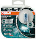 Osram Λάμπες Αυτοκινήτου Cool Blue Intense +100% H4 Αλογόνου 5000K Ψυχρό Λευκό 12V 55W 2τμχ