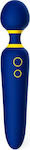 Romp Flip Wand by Romp Vibrator Massage 23cm Blue