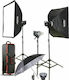 Godox MS300 Kit Manual Studio Flash 3 x Lights Kit de iluminat pentru Studio