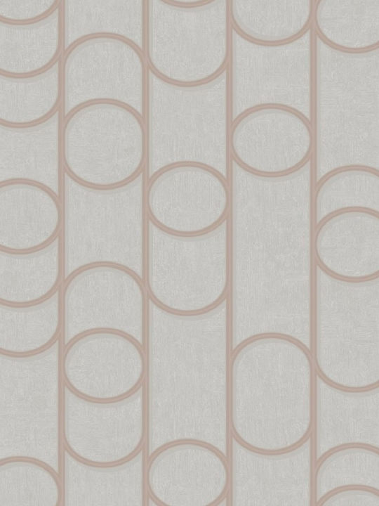 Wallpaper Galactik Vinyl Brown L1000xW53cm Washable / Washable